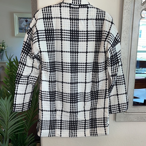 GlamVault Plaid Jacket Size Small NWT - Picture 10 of 10